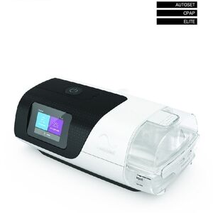 ResMed CPAP Machine in Black and White